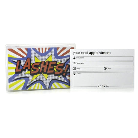 Agenda Lashes Next Appointment Cards 100 Pack - Franklins