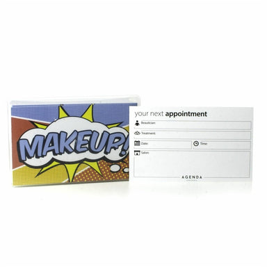 Agenda MakeUp Next Appointment Cards 100 Pack - Franklins