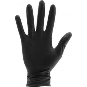 Aurelia Bold Nitrile Powder Free Black Gloves - Franklins
