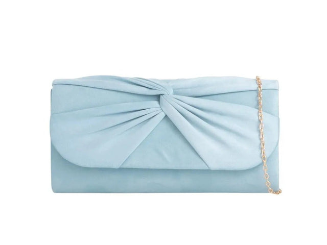 Baby Blue Knot Clutch Bag - Franklins