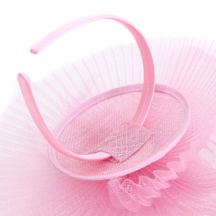 Baby Pink Flower Style Fascinator - Franklins