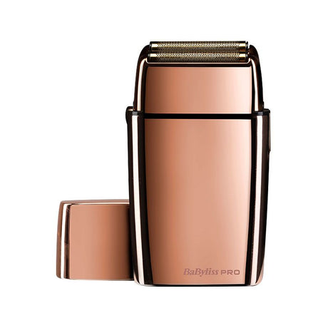 BaByliss Pro Titanium Heavy Duty Dual Foil Shaver Rose Gold - Franklins