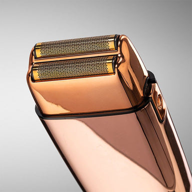 BaByliss Pro Titanium Heavy Duty Dual Foil Shaver Rose Gold - Franklins