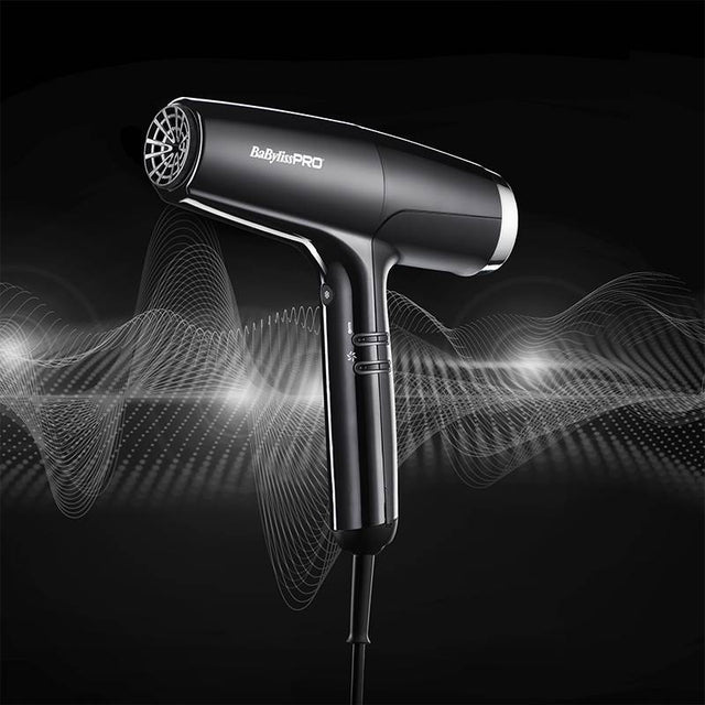 BabylissPro Falco Dryer Black/Silver - Franklins