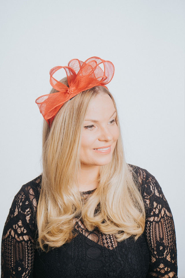 Bead Bow Loop Hairband Fascinator - Franklins