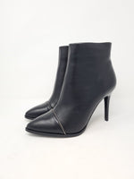 Betsy Black Heeled Stud Boots Size 7 - Franklins