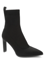 Betsy Black Sock Boot - Franklins