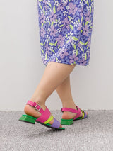 Betsy Colour Block Summer Sandals - Franklins