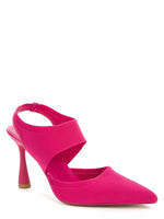 Betsy Hot Pink High Heel Knit Shoes - Franklins