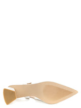 Betsy White Sling Back Heel Sandals - Franklins