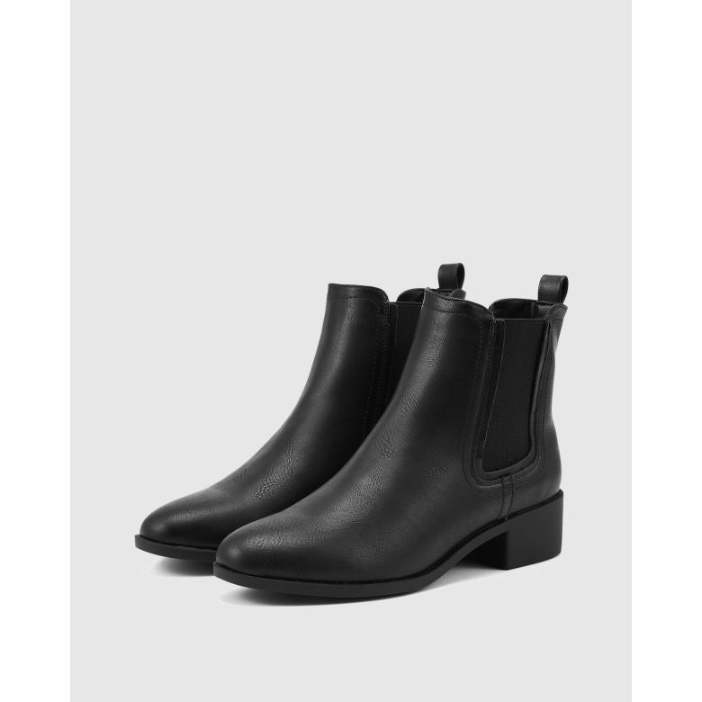 Black Chelsea Ankle Boots - Franklins