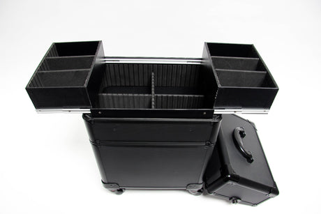 Black Diamond Matte Finish Equipment Trolley Case - Franklins