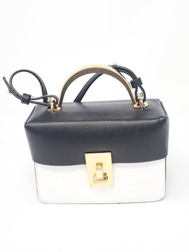 Black & White Box Mini Handbag - Franklins