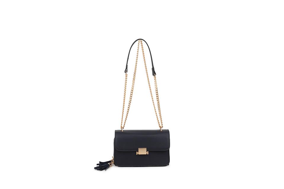 Black Zipped Mini Handbag - Franklins