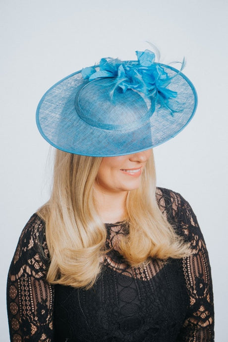 Blue Disc Fascinator - Franklins