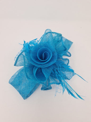 Blue Flower Clip Fascinator - Franklins