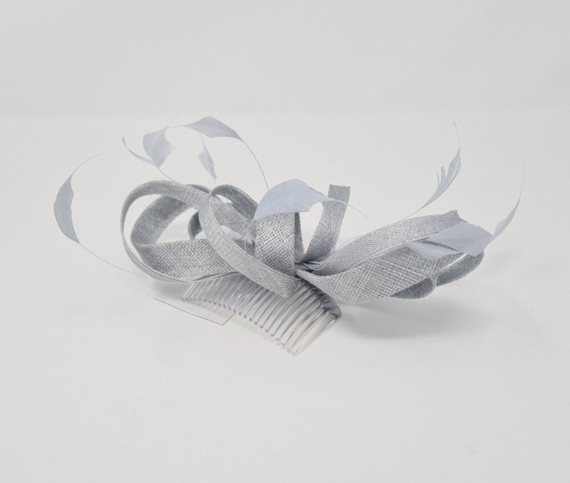 Bluebell Looped Feather Comb Fascinator - Franklins