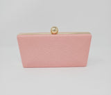 Blush Pink Box Clutch Bag - Franklins