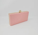 Blush Pink Box Clutch Bag - Franklins