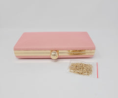 Blush Pink Box Clutch Bag - Franklins