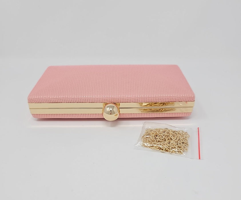 Blush Pink Box Clutch Bag - Franklins