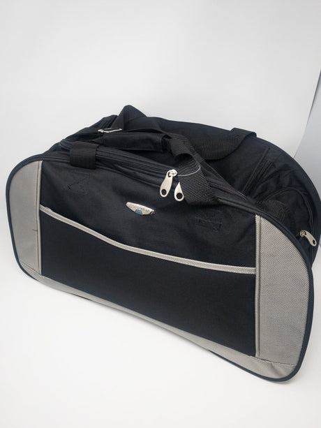 Borderline Travel Holdall Black & Grey - Franklins