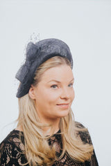 Bow Net Moulded Headband Fascinator - Franklins