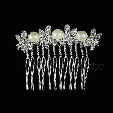 Butterfly Mini Crystal Hair Comb - Franklins