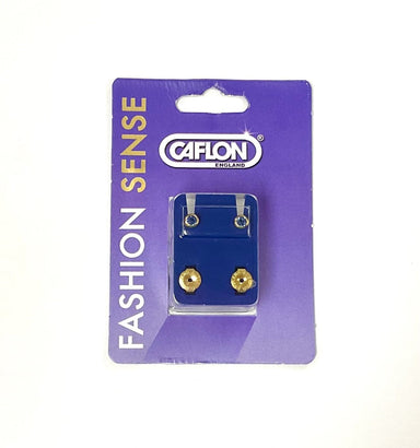 Caflon Gold Birthstone Ear Piercing Studs September - Franklins
