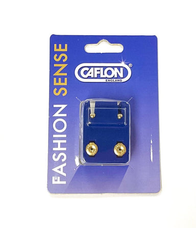 Caflon Gold Mini Heart Ear Piercing Studs - Franklins