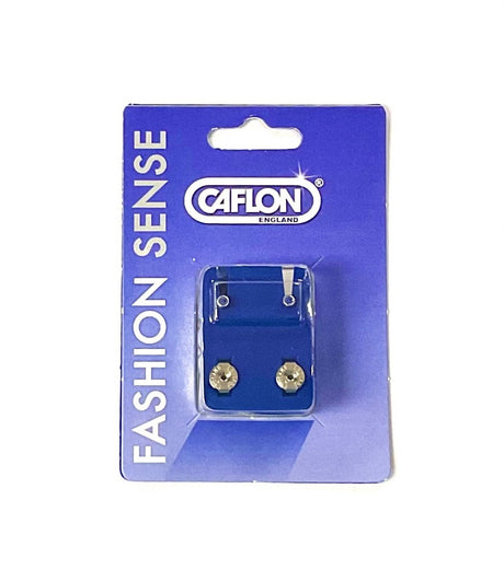 Caflon Silver Mini Birthstone Ear Piercing Studs September - Franklins