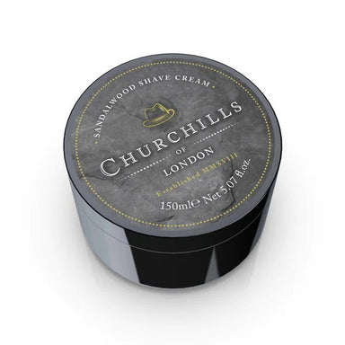 Churchills of London Sandalwood Shave Cream 150ml - Franklins
