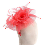 Coral Flower Style Fascinator - Franklins