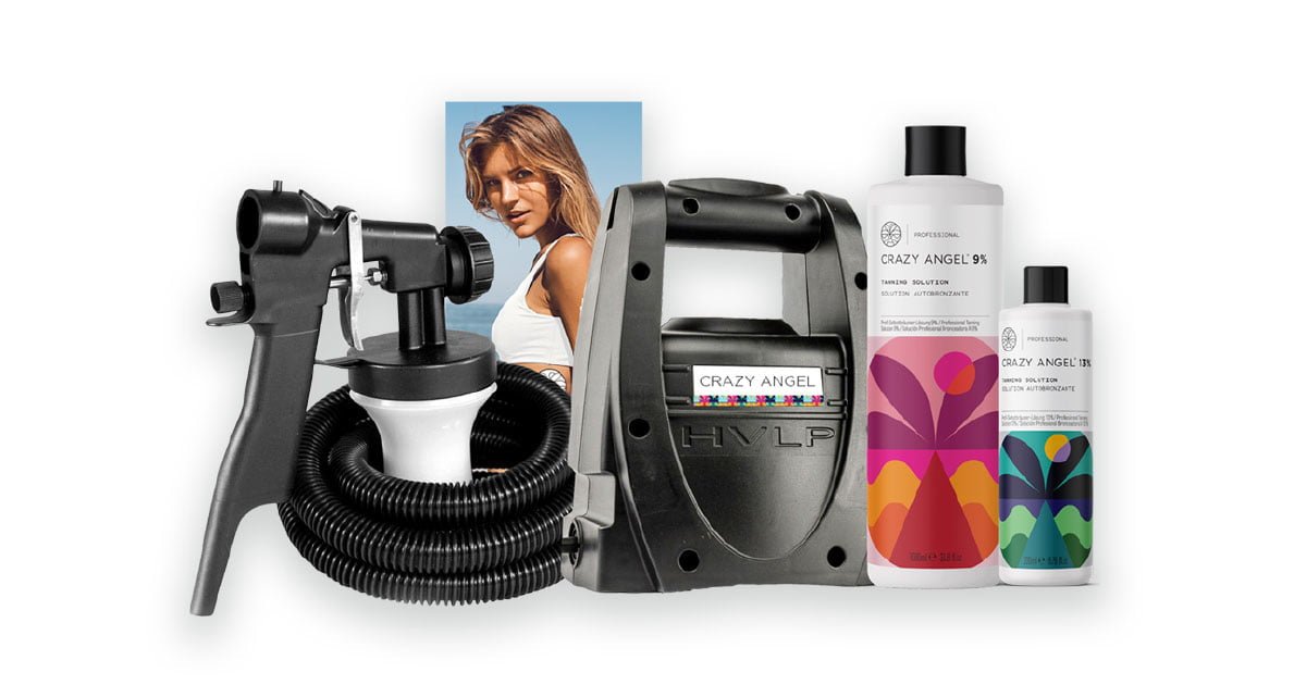 Crazy Angel Petite Airbrush Spay Tanning System - Franklins