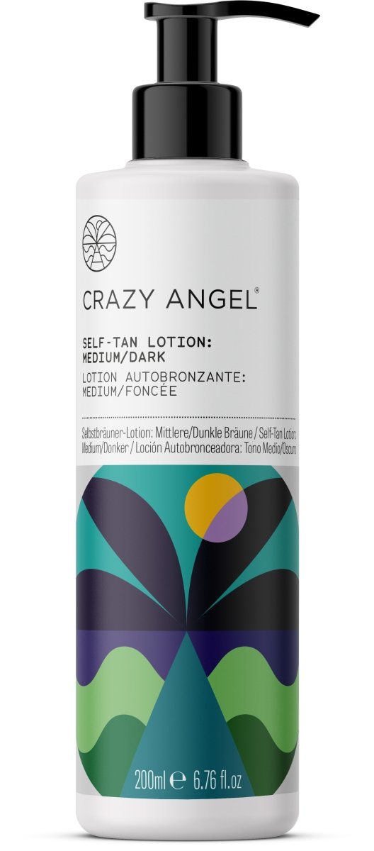 Crazy Angel Self-Tan Lotion Medium/Dark 200ml - Franklins