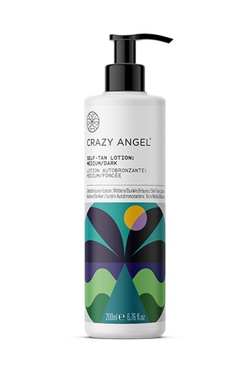 Crazy Angel Self-Tan Lotion Medium/Dark 200ml - Franklins