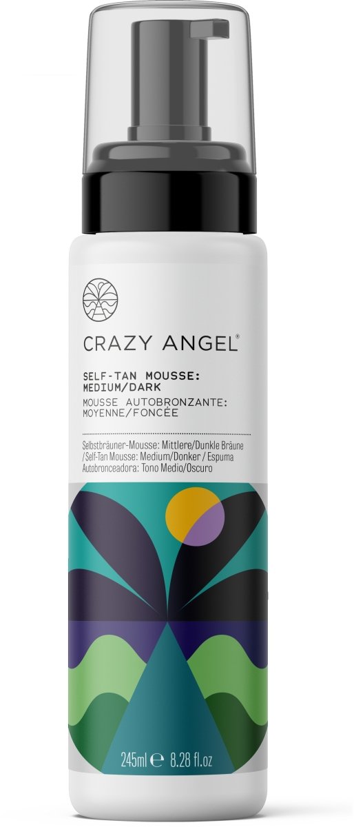 Crazy Angel Self Tan Mousse Medium/Dark 245ml - Franklins