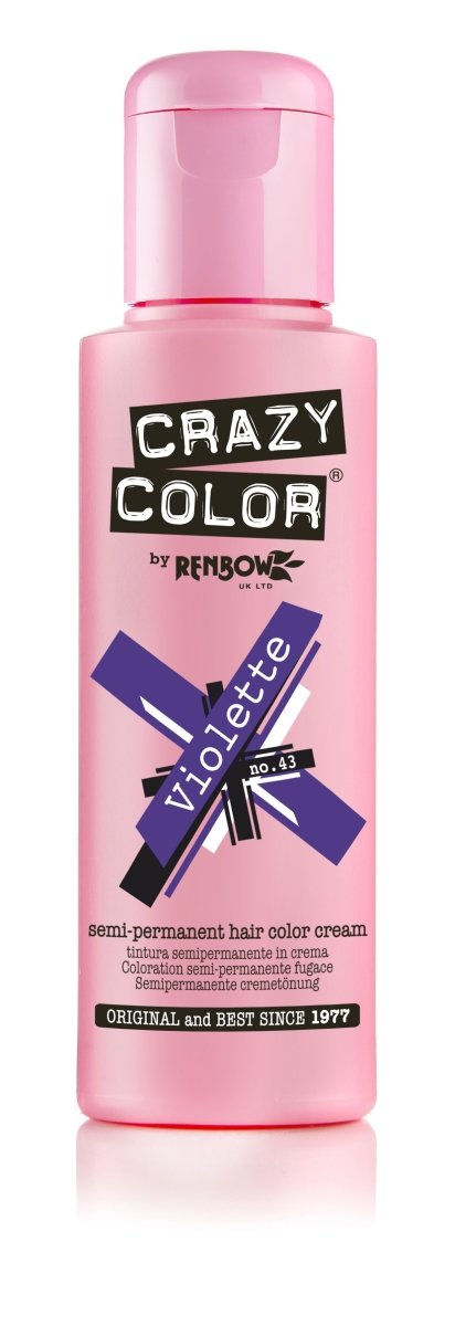 Crazy Color Semi Permanent Colour Cream 100ml - Franklins