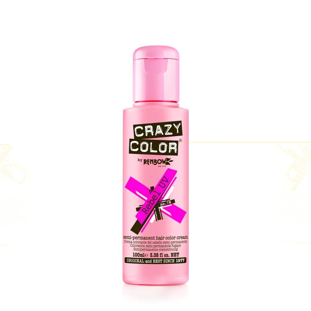 Crazy Color Semi Permanent Colour Cream 100ml - Franklins