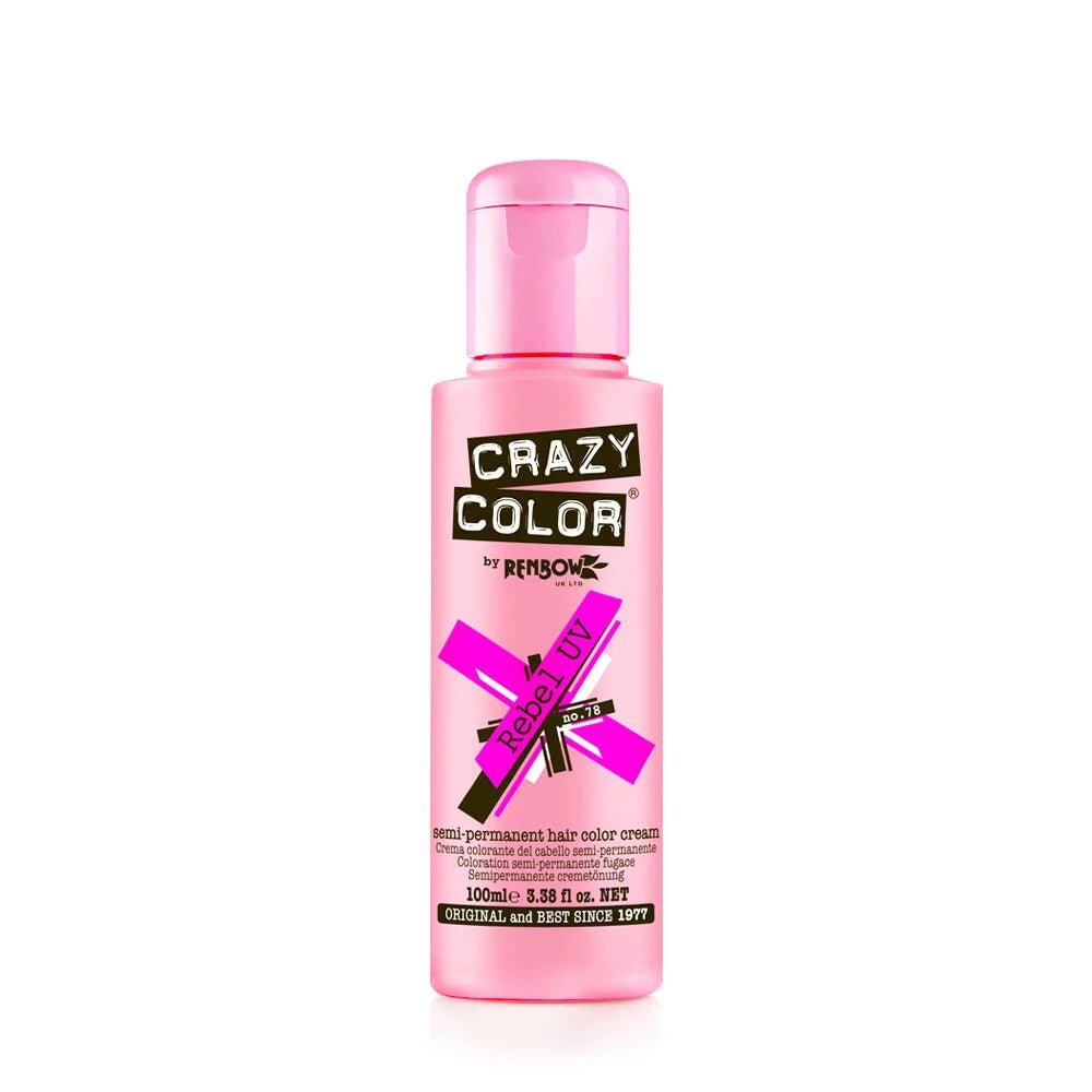 Crazy Color Semi Permanent Colour Cream 100ml - Franklins