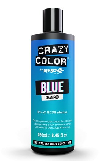 Crazy Color Vibrant Blue Shampoo 250ml - Franklins