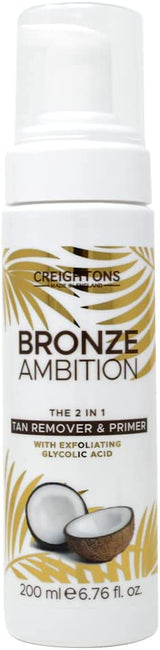 Creightons Bronze Ambition Tan Remover & Primer 200ml - Franklins