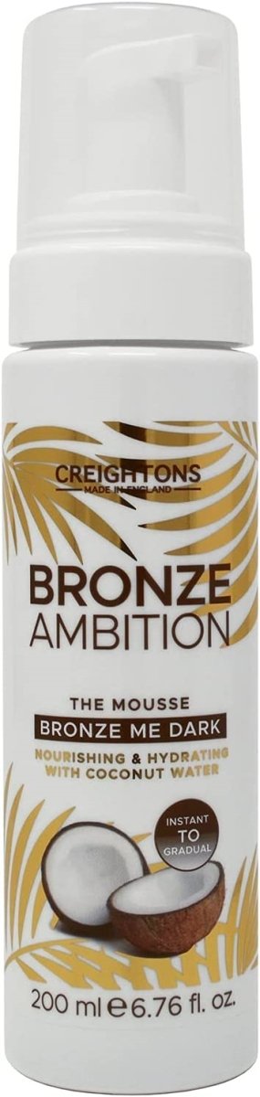 Creightons Bronze Ambition The Mousse- Bronze Me Dark 200ml - Franklins