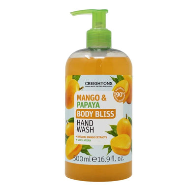 Creightons Mango & Papaya Hand Wash Body Bliss 500ml - Franklins