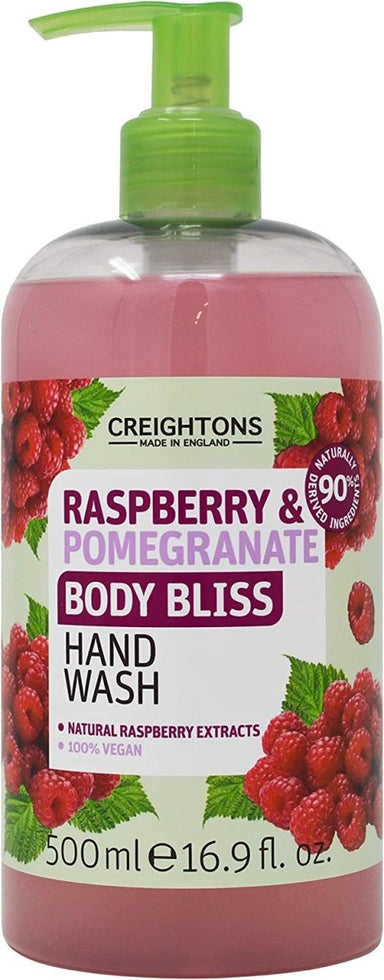 Creightons Raspberry & Pomegranate Body Bliss Hand Wash 500ml - Franklins