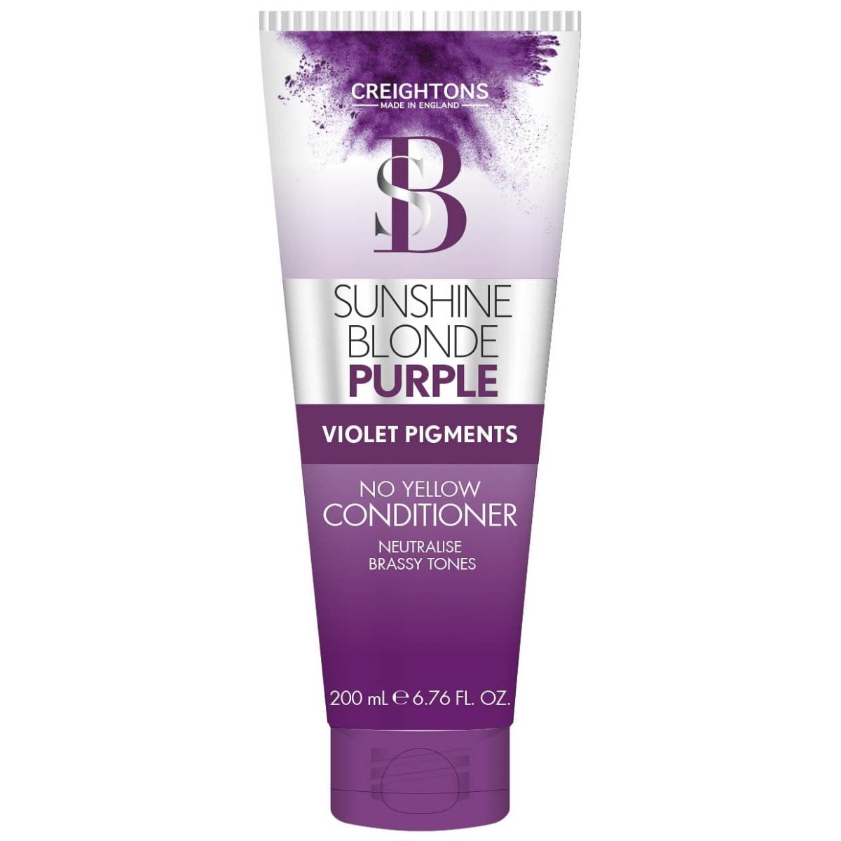 Creightons Sunshine Blonde Purple No Yellow Conditioner 200ml - Franklins