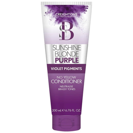 Creightons Sunshine Blonde Purple No Yellow Conditioner 200ml - Franklins