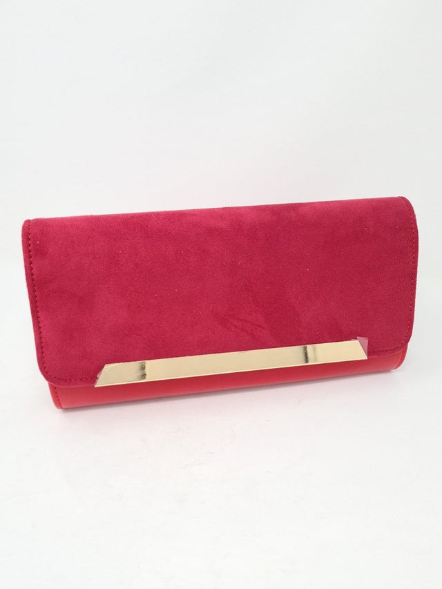 Deep Red Clutch Bag - Franklins