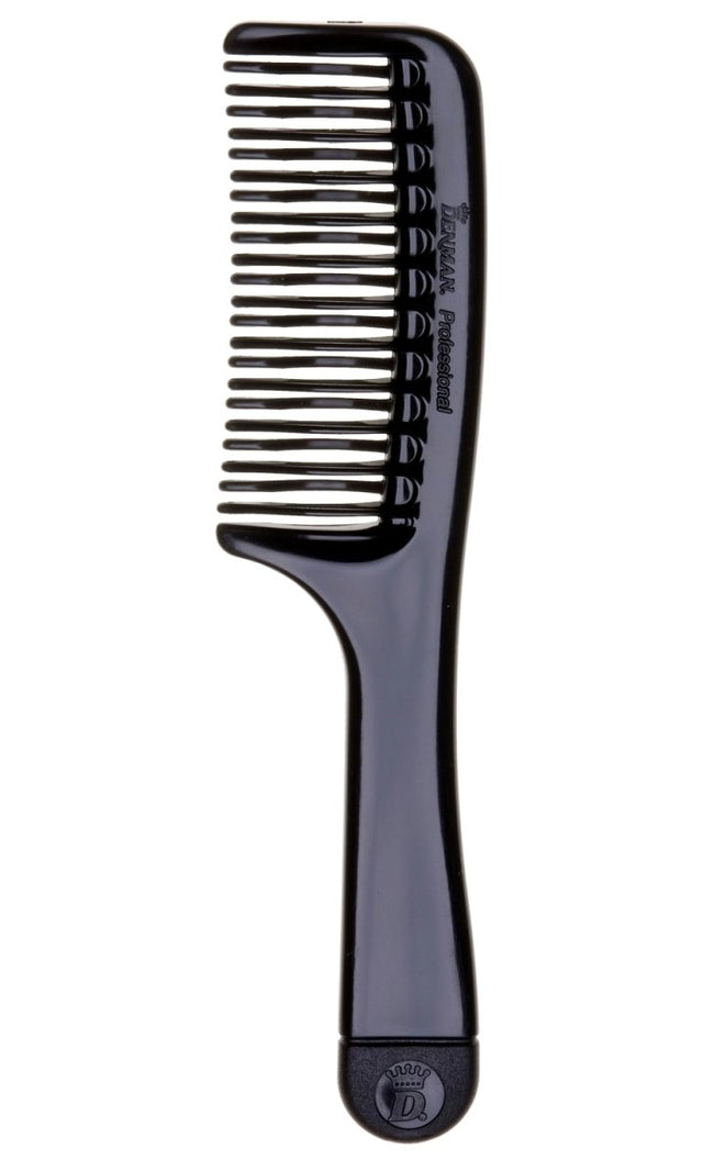 Denman D24 Black Detangling Comb - Franklins