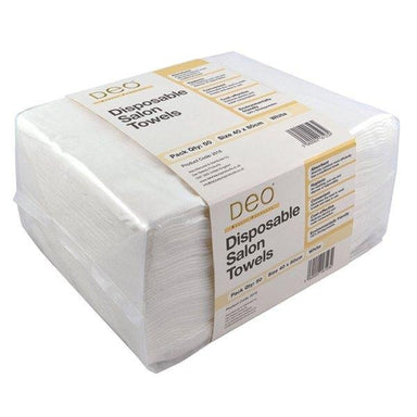 Deo Disposable Salon Towels White (50) - Franklins